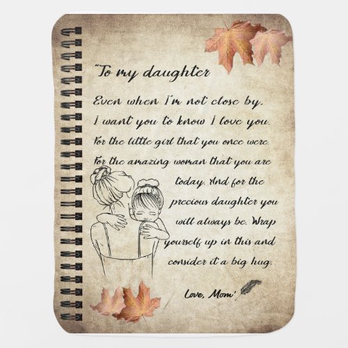 Daughter Gift  Letter To My Daughter From Mom Baby Blanket
