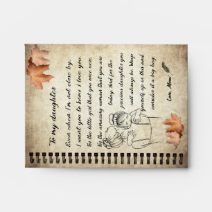 Daughter Gift Letter To My Daughter From Mom Envelope