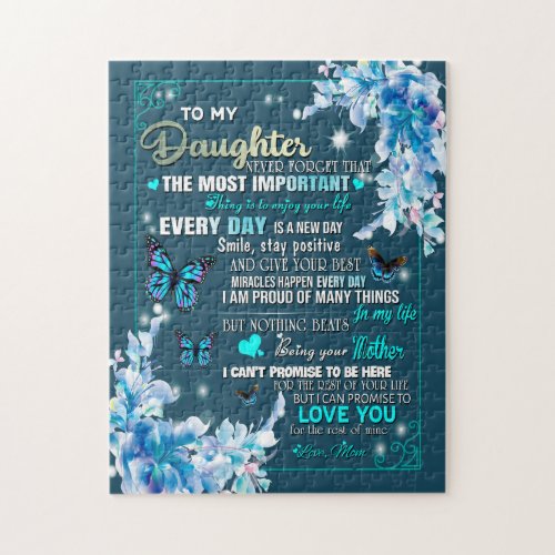 Daughter Gift | Letter To My Daughter From Mom