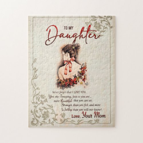 Daughter Gift | Letter To My Daughter From Mom