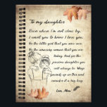 Daughter Gift | Letter To My Daughter From Mom Photo Print<br><div class="desc">Daughter Gift | To My Daughter I Want You To Know I Love You Love From Mom</div>