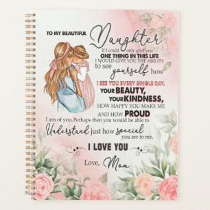 Daughter Gift Letter To My Daughter From Mom Planner