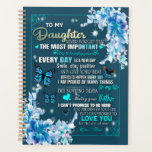 Daughter Gift | Letter To My Daughter From Mom Planner<br><div class="desc">Daughter Gift | To My Daughter Never Forgot That The Most Important Everyday Love You</div>