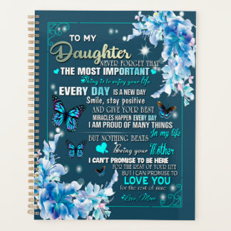 Daughter Gift | Letter To My Daughter From Mom Planner