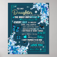 Daughter Gift | Letter To My Daughter From Mom
