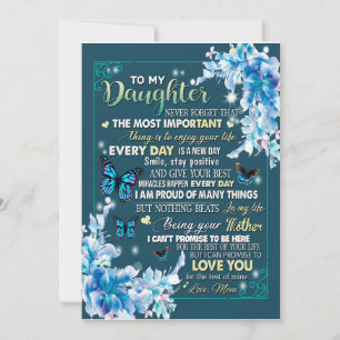 Daughter Gifts Letter To My Daughter From Dad Invitation