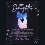 Daughter Gifts | Letter To My Daughter From Mom Letterhead<br><div class="desc">Daughter Gifts | Letter To My Daughter From Mom Matching Family Group A cute gift for a special person. The pattern is the best gift to friends and family it is also a perfect holiday or birthday gift idea Dog lovers, girls, boys, kids, teens, and adults on Christmas, and New...</div>