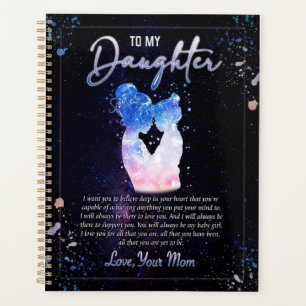 Daughter Gifts Letter To My Daughter From Mom Planner