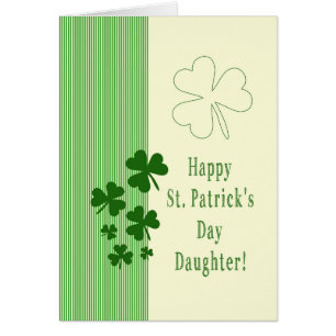 daughter Happy St. Patrick's Day Cards