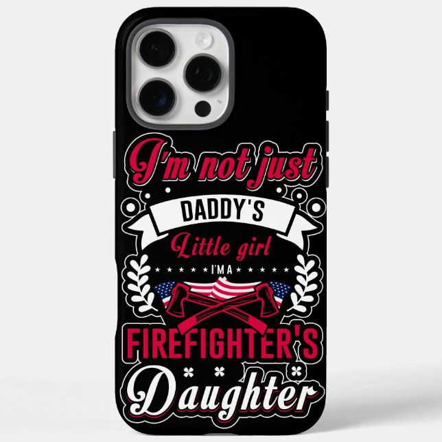 Daughter honors dad's firefighter's legacy Case-Mate iPhone case (Back)