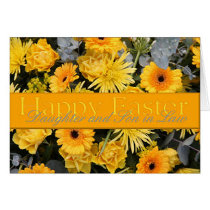 Daughter & Husband   Happy Easter Cards