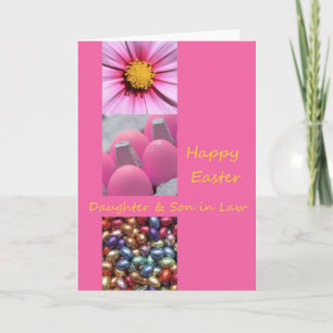 Daughter & Husband   Happy Easter Holiday Card