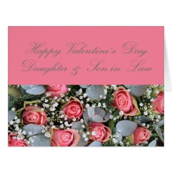 Daughter & Husband Happy Valentine's Day Roses by therosegarden at Zazzle