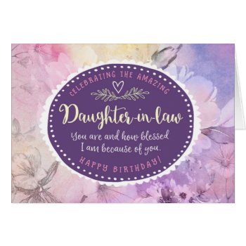 Daughter-in-law Birthday  Celebrating You by CC_ChristianWoman at Zazzle