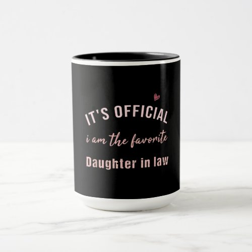 Daughter In Law Birthday Christmas  From Mor Mug