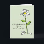 Daughter-in-Law Birthday, Religious Green Daisy Card<br><div class="desc">You and your daughter-in-law have a special relationship. This religious card lets her know how much you appreciate her and wish her a special birthday.</div>