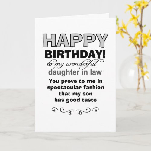 daughter in law birthday wish from mother law