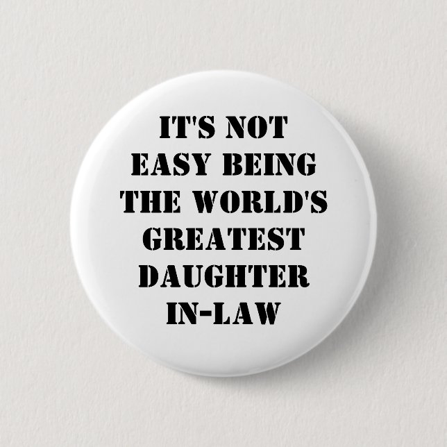 Daughter-In-Law Button (Front)