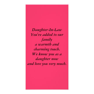 Daughter-In-Law Card