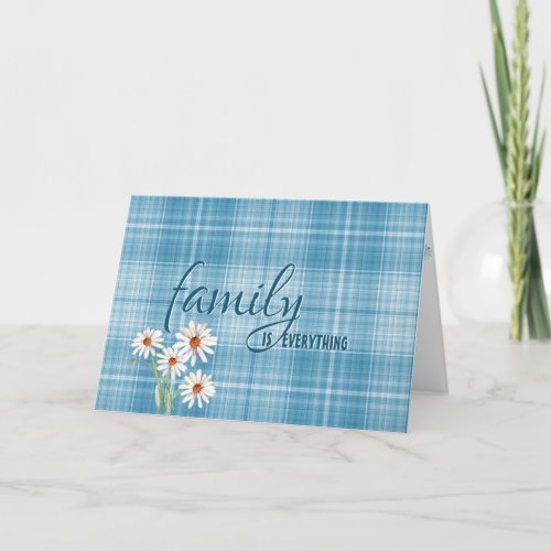 daughter_in_law daisy on aqua plaid birthday card