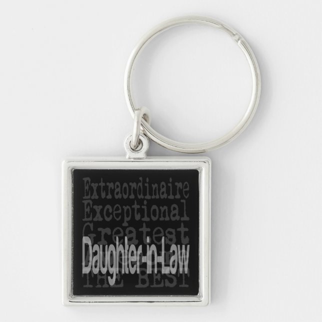 Daughter-In-Law Extraordinaire Keychain (Front)