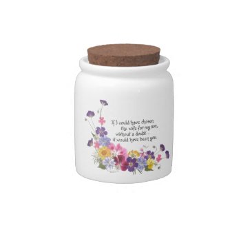 Daughter-in-law Gift Candy Jar by SimoneSheppardDesign at Zazzle
