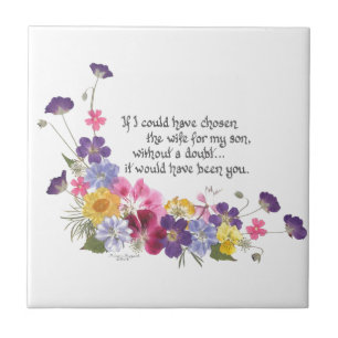 Daughter-in-Law gift Ceramic Tile