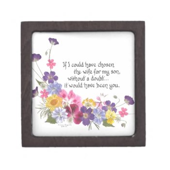 Daughter-in-law Gift Jewelry Box by SimoneSheppardDesign at Zazzle