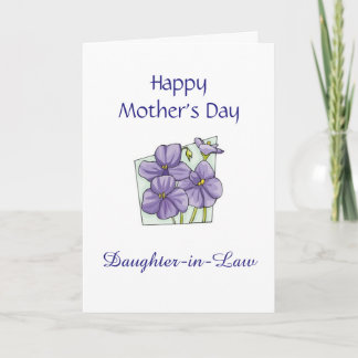 Daughter-in-Law Mothers Day Card
