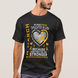 Daughter In Law Multiple Sclerosis Awareness Month T-Shirt