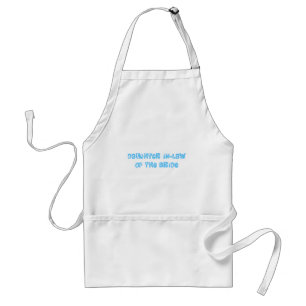 Daughter In-Law of the Bride Adult Apron