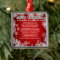 Daughter in Law Poem - Christmas Design