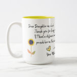 Daughter In Law Two-tone Coffee Mug at Zazzle