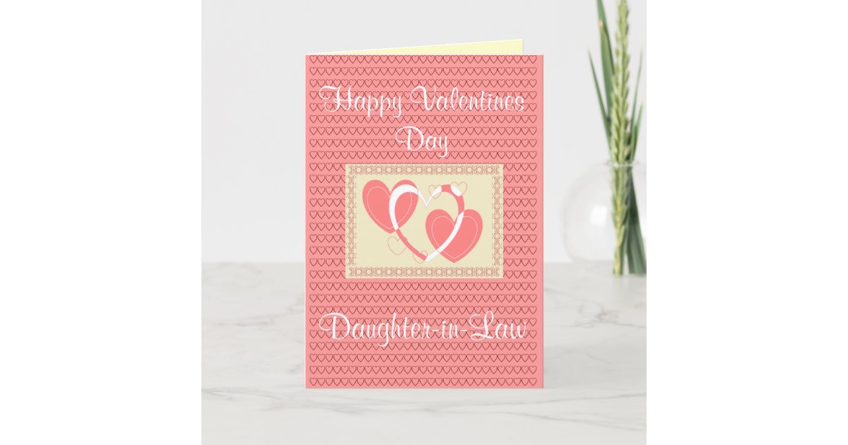 DAUGHTER-IN-LAW VALENTINE CARD | Zazzle DAUGHTER-IN-LAW VALENTINE CARD | Zazzle