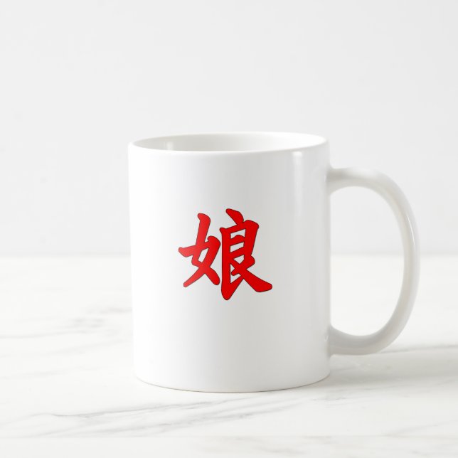 Daughter Japanese Kanji Mug (Right)