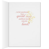 Daughter, Just a Note Sunflower Cards (Inside (Right))