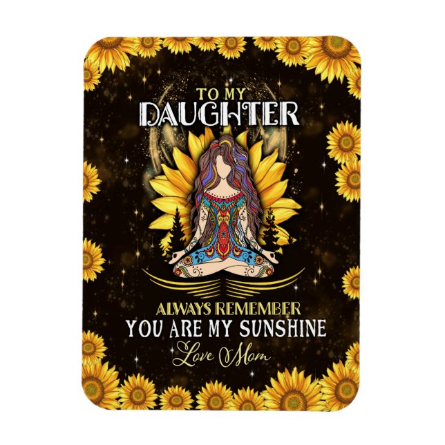 Daughter Lovers | To My Daughter Love Mom Magnet (Vertical)