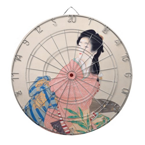 Daughter Miyuki Beautiful Japanese Lady Asian Dart Board