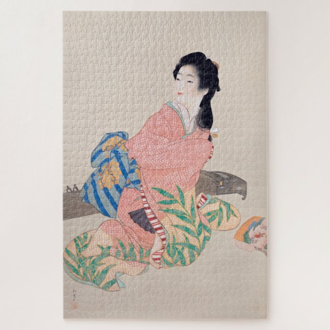 Daughter Miyuki (Beautiful Japanese Lady) (Asian) Jigsaw Puzzle (Vertical)