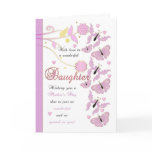 Daughter Mother's Day Card With Flowers And Butter Daughter Mother's Day Card With Flowers And Butter