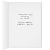 Daughter Mother's Day Jar Vase with Flowers (Inside (Right))