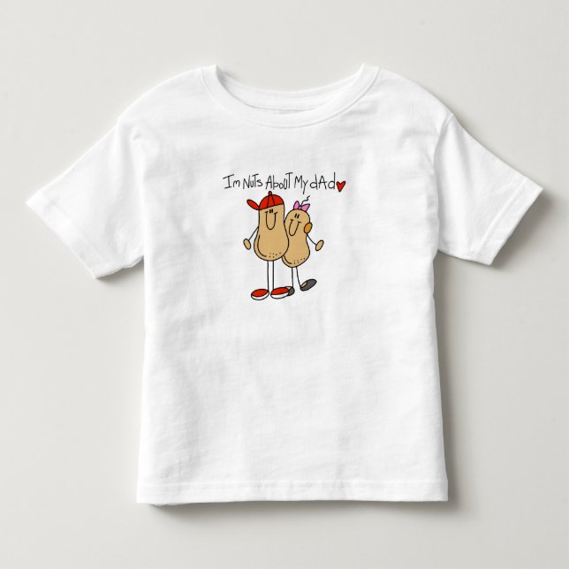 Daughter - Nuts About My Dad T-shirts and Gifts (Front)