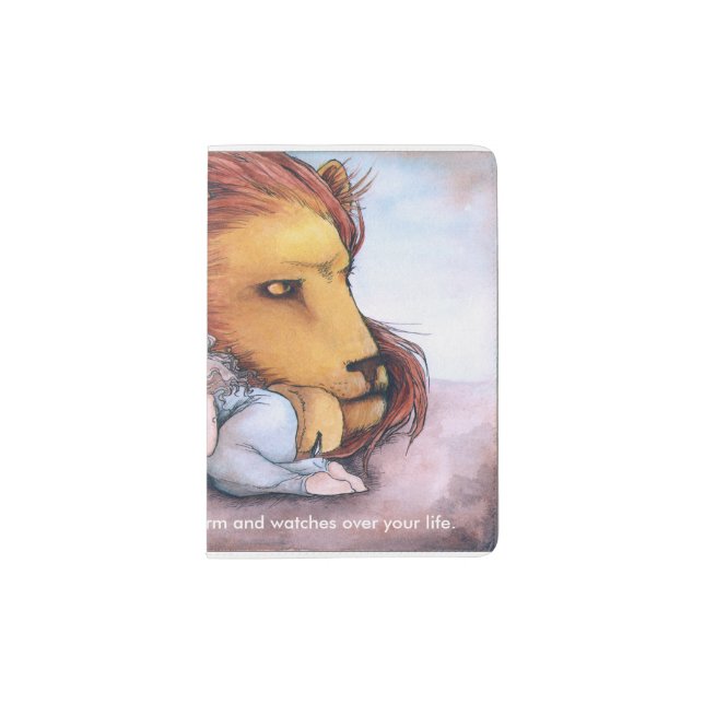 Daughter of a Lion - Passport Sleeve Holder (Front)