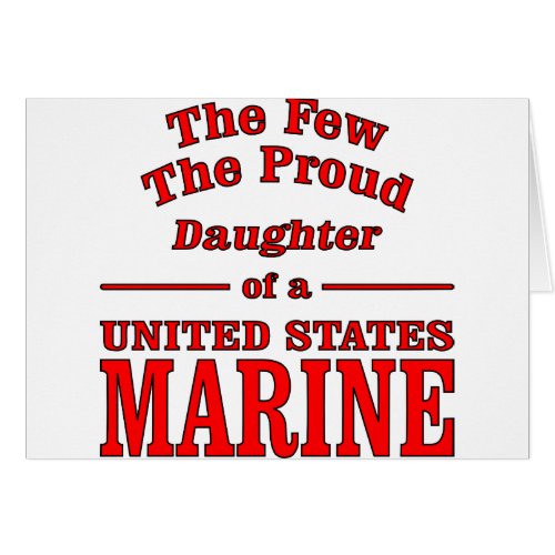 Daughter Of A United States Marine