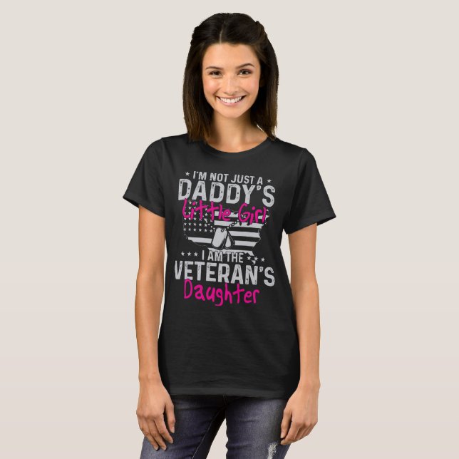 Daughter of a Veteran T-Shirt (Front Full)