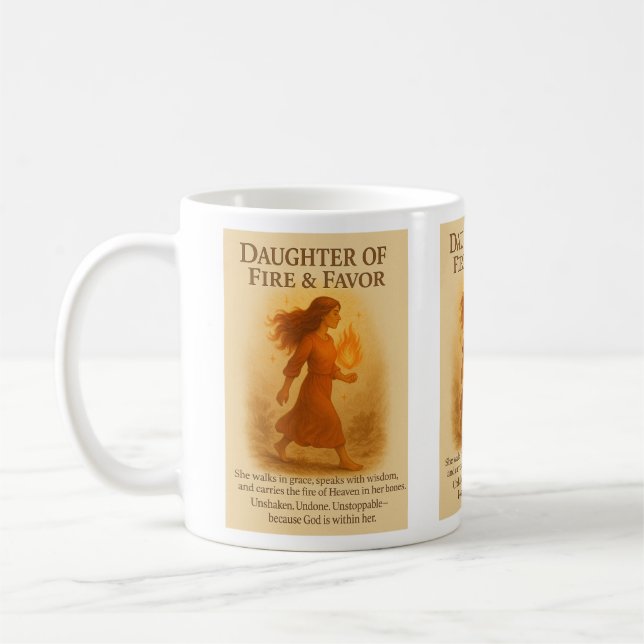 Daughter of Fire & Favor Coffee Mug (Left)