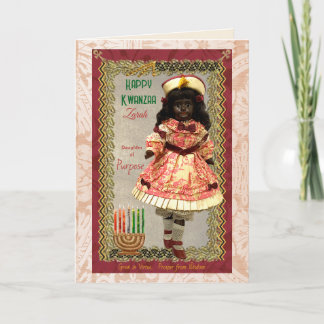 Daughter of Purpose Kwanzaa Card