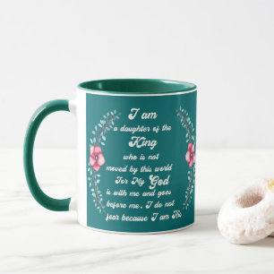 Daughter Of The King Christian Inspirational Mug