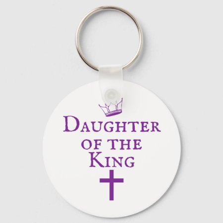 Daughter Of The King Design Keychain
