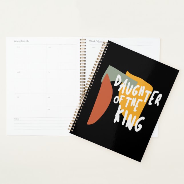 Daughter of the King - Empowering Christian Quote Planner (Display)
